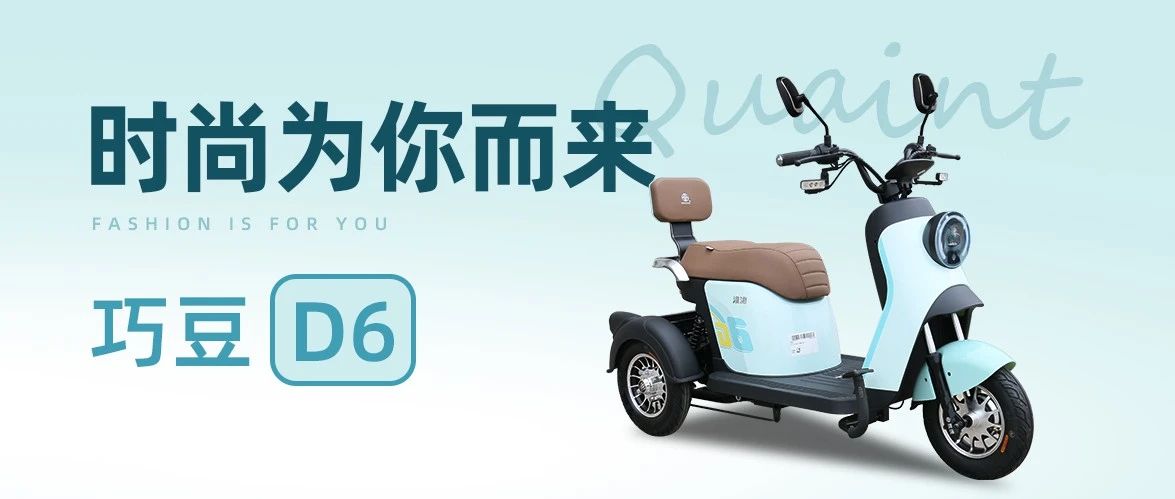 淮海专利车型巧豆D6领潮出行